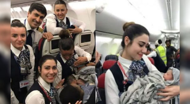 A miraculous incident happened amidst a flight of Turkish Airlines